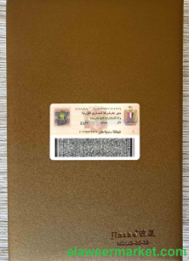 Egypt ID photolook BACK